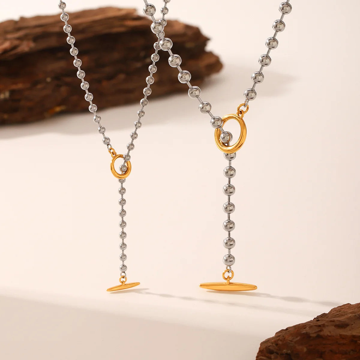 Necklace 18K Gold Plated Evening Party Jewelry
